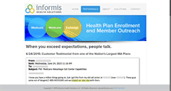 Desktop Screenshot of informis.com